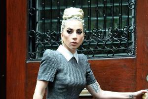 Lady Gaga am Sonntag in New York