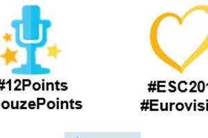 Diese Emojis haben den Auftakt gemacht, acht weitere sollen bis zum ESC-Finale am 12. Mai noch kommen