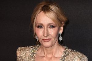J.K. Rowling bei einem Auftritt in London