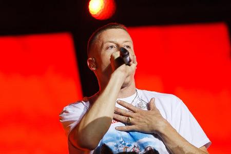 Rapper Macklemore bei einem seiner Auftritte