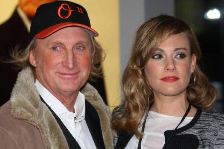 Otto Waalkes 2010 mit seiner damaligen Frau Eva Hassmann