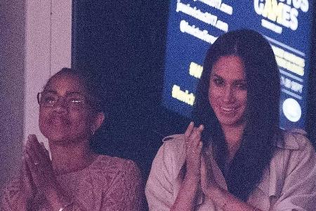Meghan Markle mit ihrer Mutter Doria Ragland im vergangenen Jahr