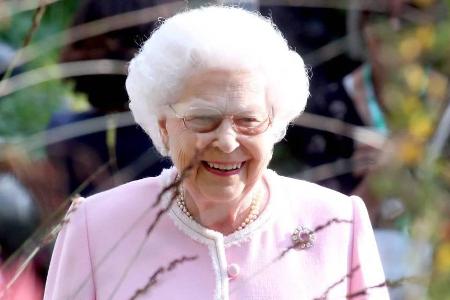 Queen Elizabeth II. bei der Chelsea Flower Show in London
