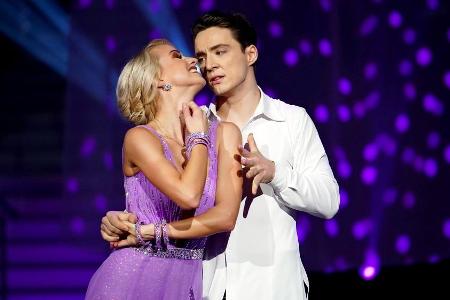 Für sie ist nach sieben Shows Schluss: Roman Lochmann und Tanzpartnerin Katja Kalugina