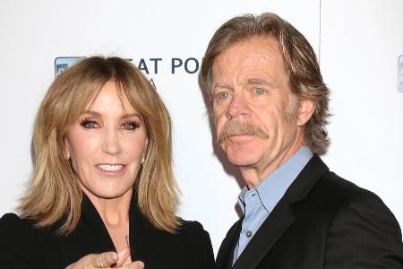 William H. Macy an der Seite seiner Frau Felicity Huffman