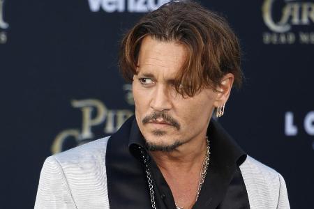 Johnny Depp bei einem Auftritt in Hollywood