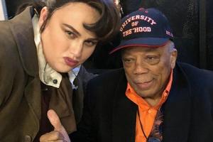 Rebel Wilson freut sich über Backstage-Besuch von Musikproduzent Quincy Jones
