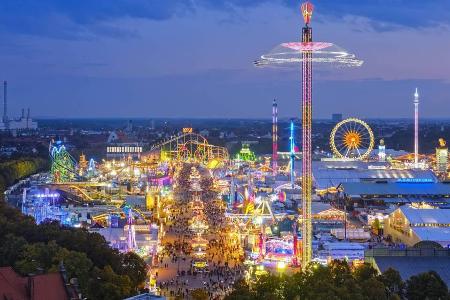 Das Münchner Oktoberfest lockt jedes Jahr Millionen Besucher in die bayerische Landeshauptstadt