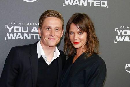 Jessica Schwarz an der Seite ihres 