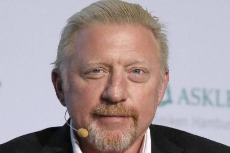 Boris Becker bei einem Auftritt in Hamburg