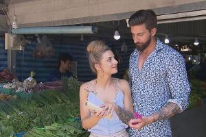 Neuankömmling Annika schnappte sich Sebastian für ein erstes Date