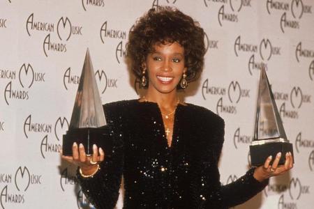 Whitney Houston in jungen Jahren auf der Höhe ihres Erfolgs