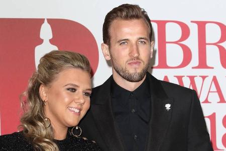 Der britische Fußball-Nationalspieler Harry Kane und seine Verlobte Katie Goodland erwarten zum zweiten Mal Nachwuchs