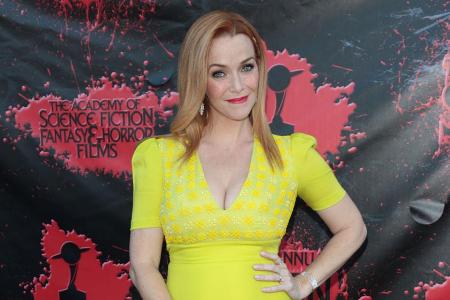 Annie Wersching strahlte bei ihrem Auftritt in Los Angeles in einer zitronengelben Designer-Robe