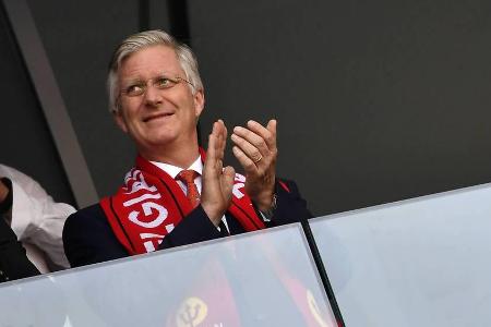 König Philippe von Belgien in der Moskauer Otkrytije-Arena