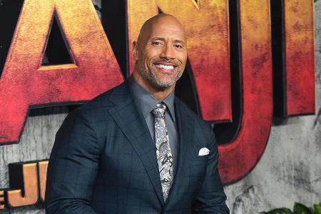 Dwayne Johnson bei der Premiere von 