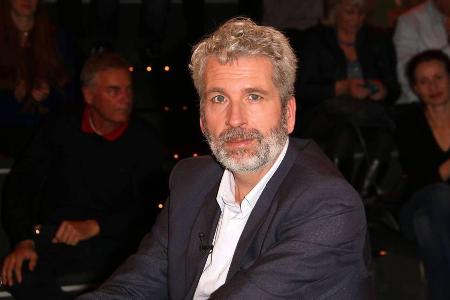 Dirk Stermann bei der Aufzeichnung einer Talkshow in Hamburg