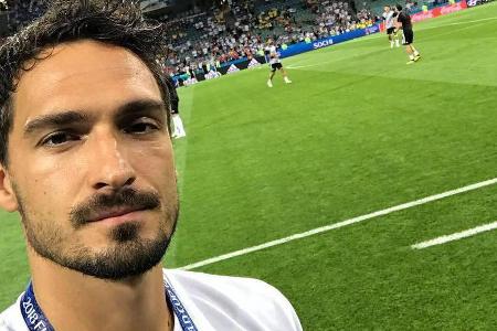 Er darf nur anfeuern: Nervenkitzel pur für Mats Hummels