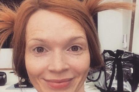 Mit diesen abstehenden Zöpfen und dem erdbeerblonden Haar macht Karoline Herfurth dem Frechdachs Pippi Langstrumpf echte Kon...