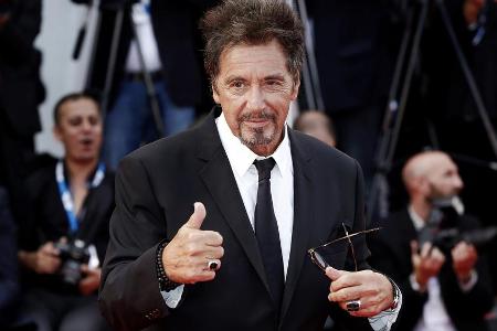 Al Pacino bei einem Auftritt in Venedig