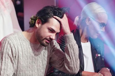 Jimi Blue Ochsenknecht mit seiner Mutter Natascha im Publikum von 