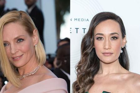 Uma Thurman (l.) und Maggie Q haben in 