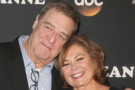 Roseanne Barr und John Goodman auf der Premierenfeier zum 