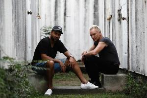 Sting (r.) und Shaggy geben in Deutschland vier gemeinsame Konzerte