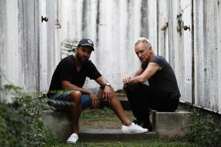 Sting (r.) und Shaggy geben in Deutschland vier gemeinsame Konzerte
