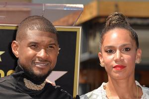 Usher und Grace Miguel bei einer Veranstaltung in Hollywood