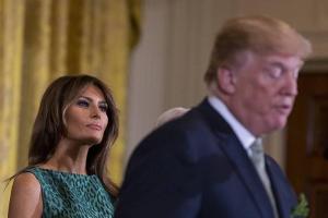 Wann serviert sie ihren Donald ab? Melania Trump hat für ihren Mann in der Öffentlichkeit kein Lächeln mehr übrig