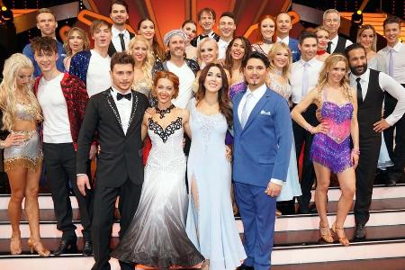 Die Paare mussten sich erstmals wirklich beweisen