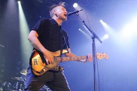 Blink-182-Sänger Mark Hoppus bei einem Auftritt