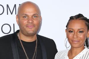 Ein Bild aus glücklicheren Tagen: Stephen Belafonte und Mel B