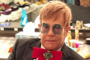 Unter dieses Bild schrieb David Furnish seine Glückwünsche