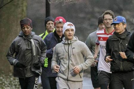 Heiko Maas beim Joggen in New York
