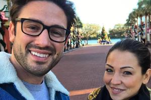 Machen doch einen verliebten Eindruck: Daniel Völz und seine Auserwählte Kristina