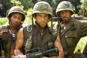 "Tropic Thunder": Tugg Speedman (Ben Stiller, M.) war mal ein erfolgreicher Schauspieler, doch sein Stern leuchtet nicht meh...