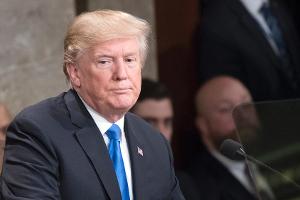 Jetzt ist ihm das Lachen über Frauen vergangen: Donald Trump