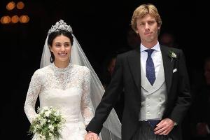 Alessandra und Christian von Hannover gaben sich in Lima bei der kirchlichen Trauung das Ja-Wort