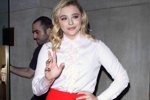 Chloë Grace Moretz besuchte die "Today Show" in New York