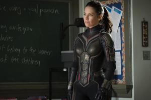 Evangeline Lilly als Superheldin Wasp im neuen Marvel-Film "Ant-Man and the Wasp"