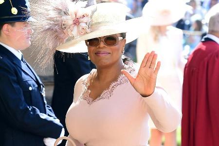 Talk-Masterin Oprah Winfrey auf der royalen Hochzeit von Prinz Harry und Meghan Markle im Mai