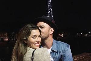 Justin Timberlake und Jessica Biel genießen ihre Pärchenzeit in Paris