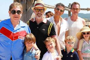 Neil Patrick Harris und Elton John machen mit ihren Familien in St. Tropez Urlaub