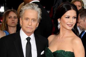 Michael Douglas und Ehefrau Catherine Zeta-Jones bei den 68. Golden Globes