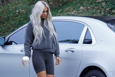 Paris Hilton verkleidet als Kim Kardashian
