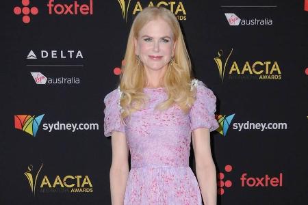 Nicole Kidman sah in dem Kleid elegant und süß zugleich aus