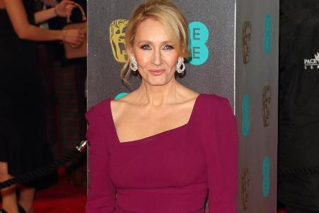 J.K. Rowling bei einem Auftritt in London