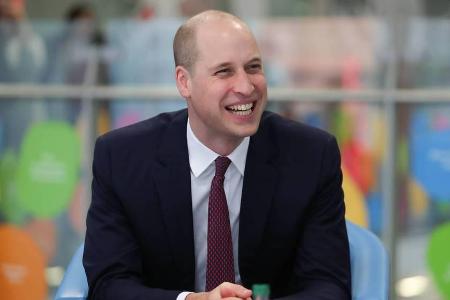 Prinz William scheint mit seiner neuen Frisur sehr zufrieden zu sein
